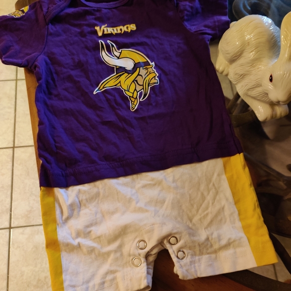 vikings jersey onesie